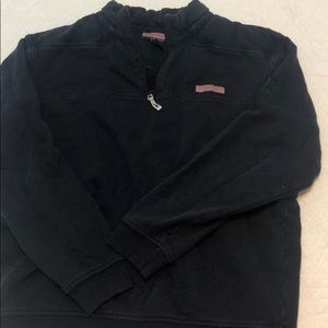 Half zip pullover sweatshirt